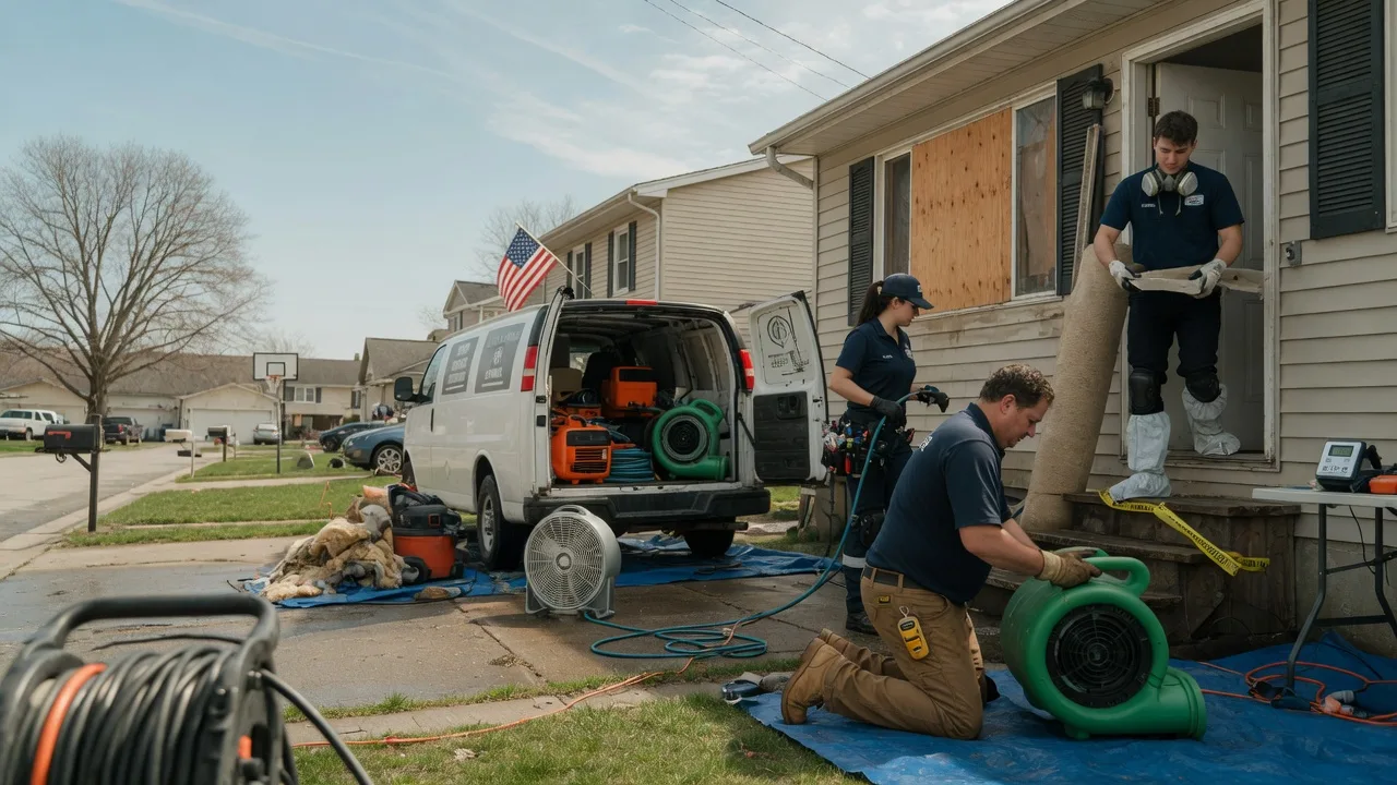 Water Damage Restoration in Vance, AL near me